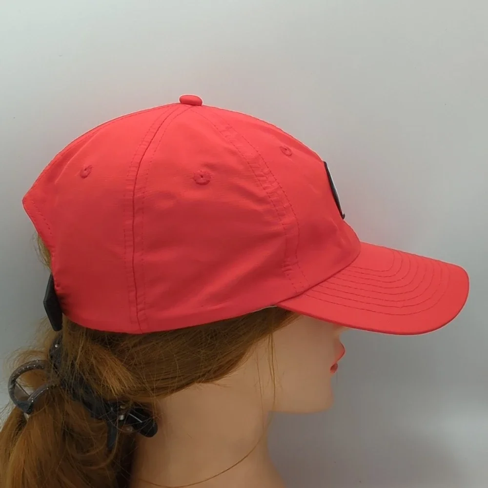 Wheels Up Airline Company Jet Airlines Golf Hat Cap Red USA Flag Patch OSFA
